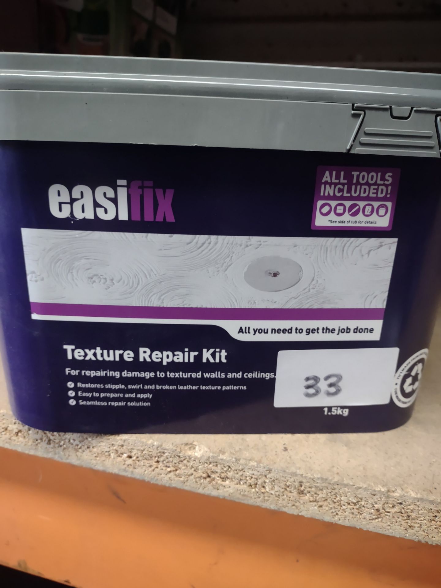 Easifix Texture Repair Kit. RRP £20 - Grade U