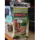 Ronseal Precision Finish Fence Sprayer. RRP £30 - Grade U