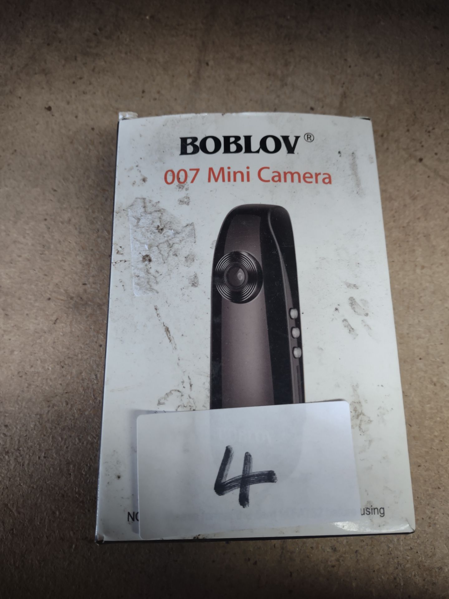Boblov Security Body Camera. RRP £80 - Grade U