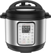 Instant Duo Plus 6 9-In-1 Multi-Use Electric Pressure Cooker, 5.7L, Stainless Steel
