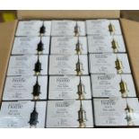 15 x Flex Cable Silver,Gold and Black ,Adjustable Flex Cable, Length 1 Meter. RRP £150 - Grade A