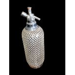 Vintage Cut Glass Soda Syphon