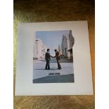 Pink Floyd - Wish You Were Here 1st Pressing Near Mint With Postcard & Sticker