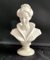 Vintage Absolutely Lovely Arnoldo Giannelli Bust of A Woman Sculpture