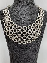 Saks London Fashion Necklace With Multi Stranded Chains