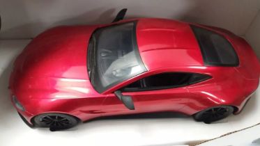 Aston Martin Vantage Pearl Red Remote Control Racing Car In Box