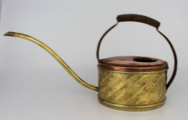Small Antique Brass & Copper Watering Can