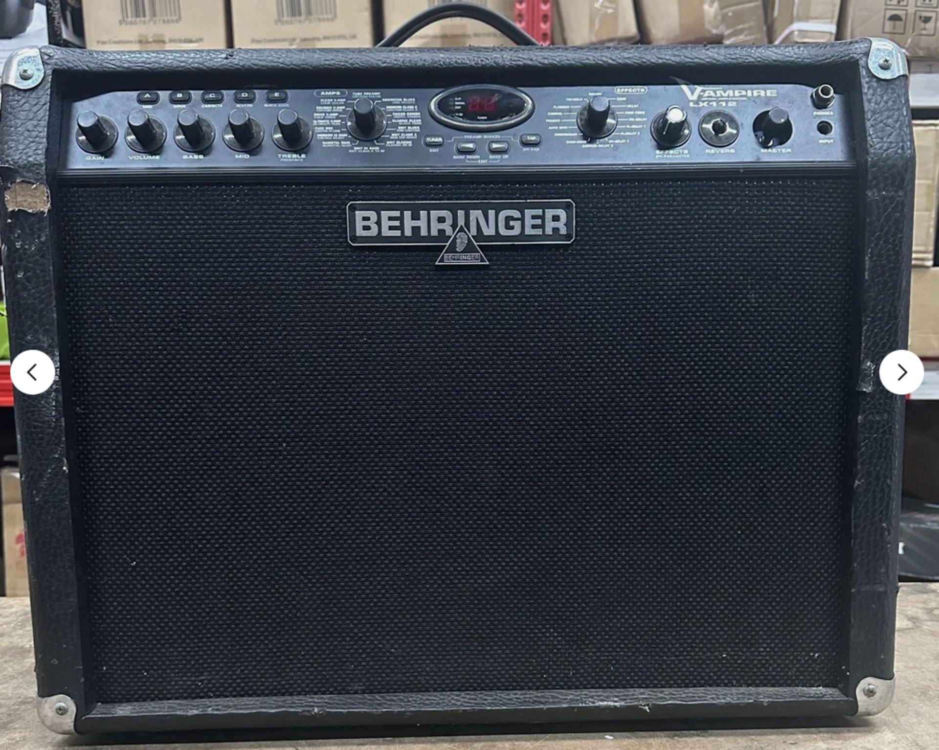 Title: Behringer V-Ampire LX112 Amplifier. Est. Value - £120 ...