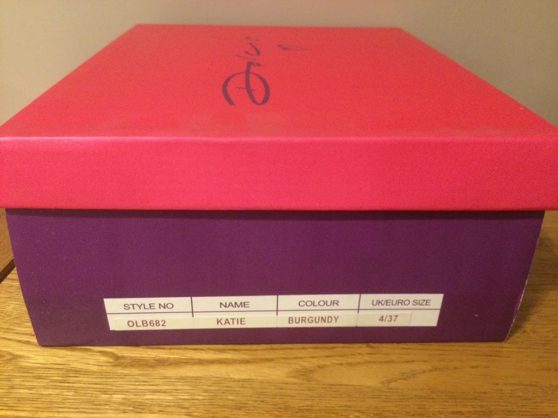 Dolcis “Katie” Long Boots, Low Heel, Size 4, Burgundy - New RRP £55.00 - Image 7 of 7