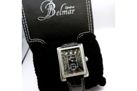 Belmar Geneve Quartz Watch Original Box New Battery Working - Image 9 of 9