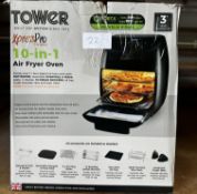 Tower Xpress 10-In-1 Air Fryer Oven. RRP £80 - Grade U