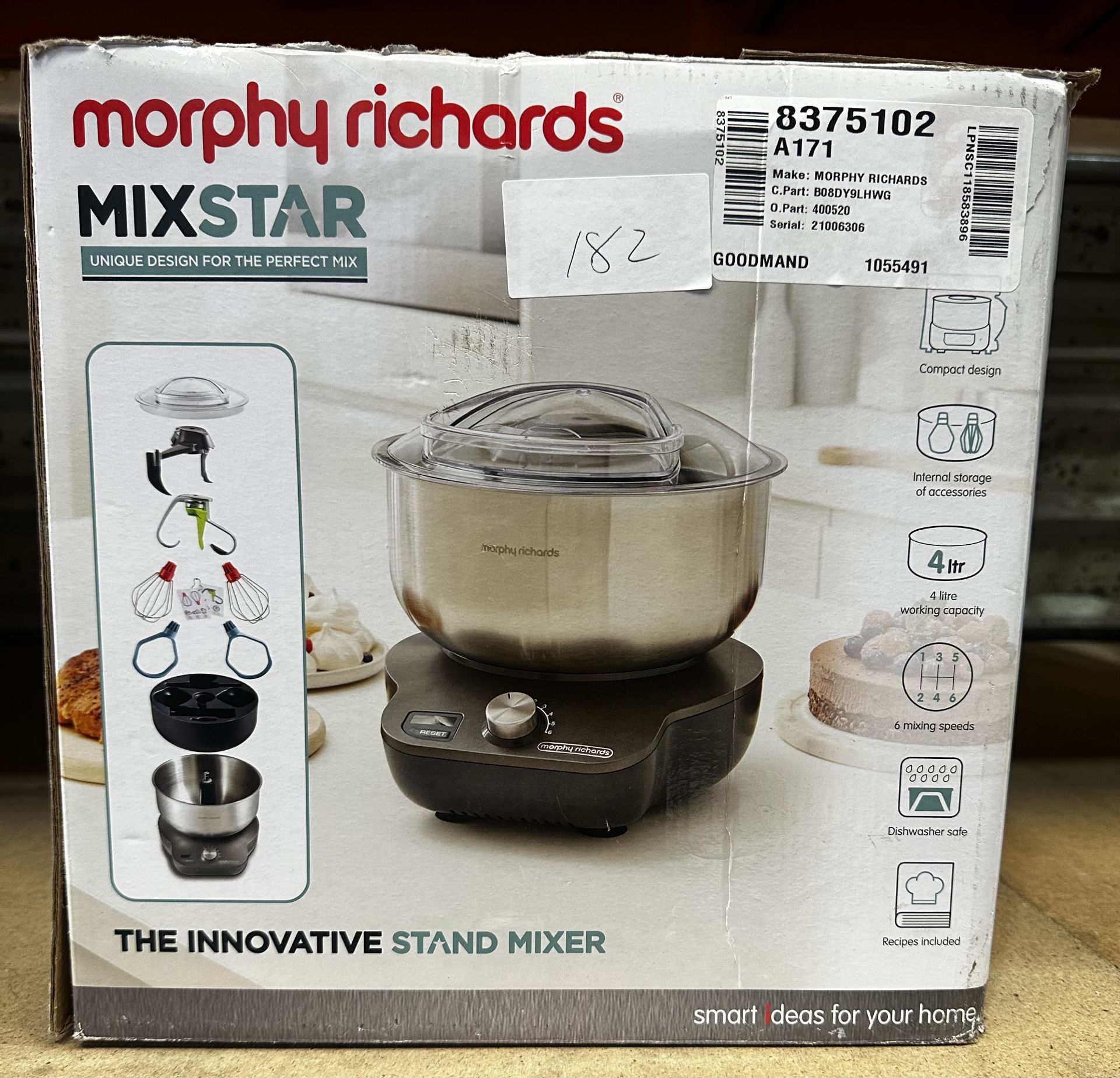 Morphy Richards Mix Star. RRP £50 - Grade U
