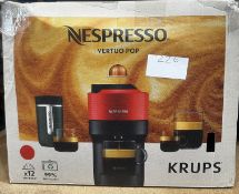 Nespresso Vertuo Pop Krups Coffee Machine. RRP £100 - Grade U