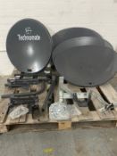 Technomate Satellite Dish & Cable Mixed Lot