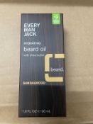 Everyman Jack Sandalwood Beard Oil x96 Est RRP £1920