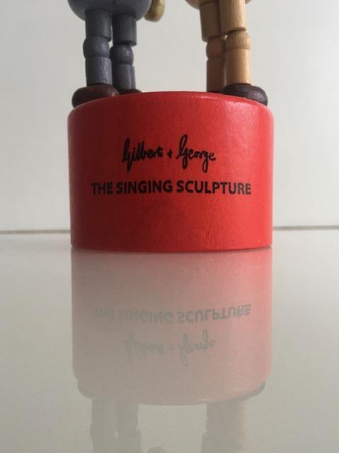 Gilbert & George (b.1943 & 42) Wooden Maquette, The Singing Sculpture, Limited Edition, 1969 - Image 4 of 9