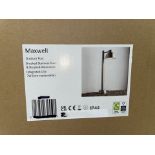 Maxwell Outdoor Post Lights, Brushed Brushed Stainless Steel