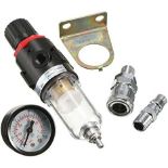 Air Compressor Moisture Water Trap Filter Regulator