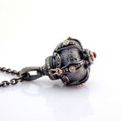 An Exquisite Crown Necklace -That You Can Also Use As A Small Storage Box -Intricately Detailed W...