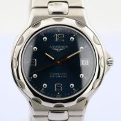 Longines / Conquest L1.634.4 - Automatic - Gentlemen's Steel Wristwatch