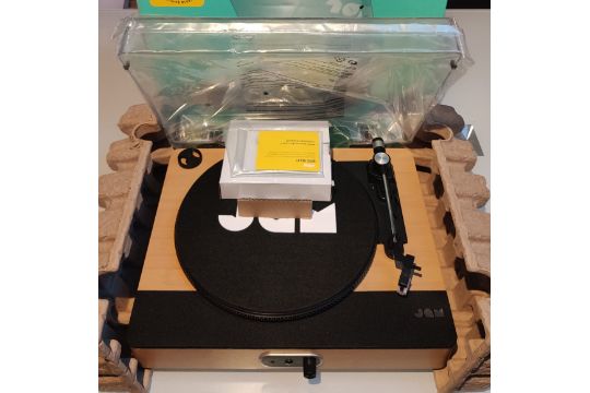 3 x Jam Audio Bluetooth Turntables With USB Digital Transfer. Tested and Boxed With Accessories. - Image 4 of 4