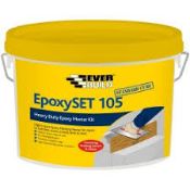 Everbuild Epoxyset NF Epoxy Adhesive and Bedding Compound 3KG EPOXNF3