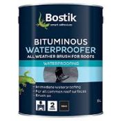 Bostik Bituminous All Weather Waterproofer Black 5L