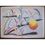 David Hockney RA A Bounce for Bradford Limited Edition print Free Post Worldwide