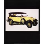 Four (4) Andy Warhol Retro Mercedes-Benz Series.