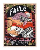 Faile (b 1975 & 76) ‘We Belong Together’ Til we Part, Screenprint, Limited Edition, Signed, 2024.