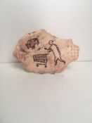 Banksy (b 1974) Peckham Rock ‘Shopping Trolly's' Cork Postcard, British Museum With Provenance, 20..