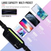 10 x Akalas Ultra Slim Running Belt Waist Pack L27a