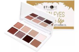 10 x Etmore Beauty Argan Eyes Warm Me Up Eyeshadow Collection L7b