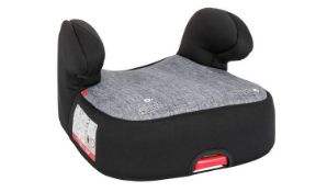 Cuggl Silver Deluxe Easyfix Booster Seat RRP £39.99 L12