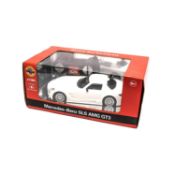 Mercedes-Benz SLS AMG GT3. Scale 1:24 (White) L3
