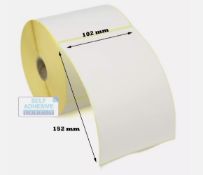 5 x Rolls of 102 x 152mm Thermal Roll Labels - 1000 ea Roll L5c