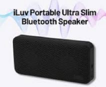 6 x Iluv Slim Portable Bluetooth Speaker L4a