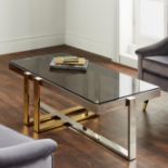 Nexus Gold and Silver Coffee Table RRP - £796