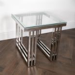 Zurich Silver Side Table RRP - £362.5