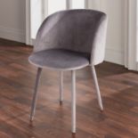 Velvet Covered Dining Chair (Set of 2) RRP - £400