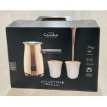 Hotel Chocolat HC01 Velvetiser Hot Chocolate Machine System Copper Edition RRP £169 New Sealed Bo...