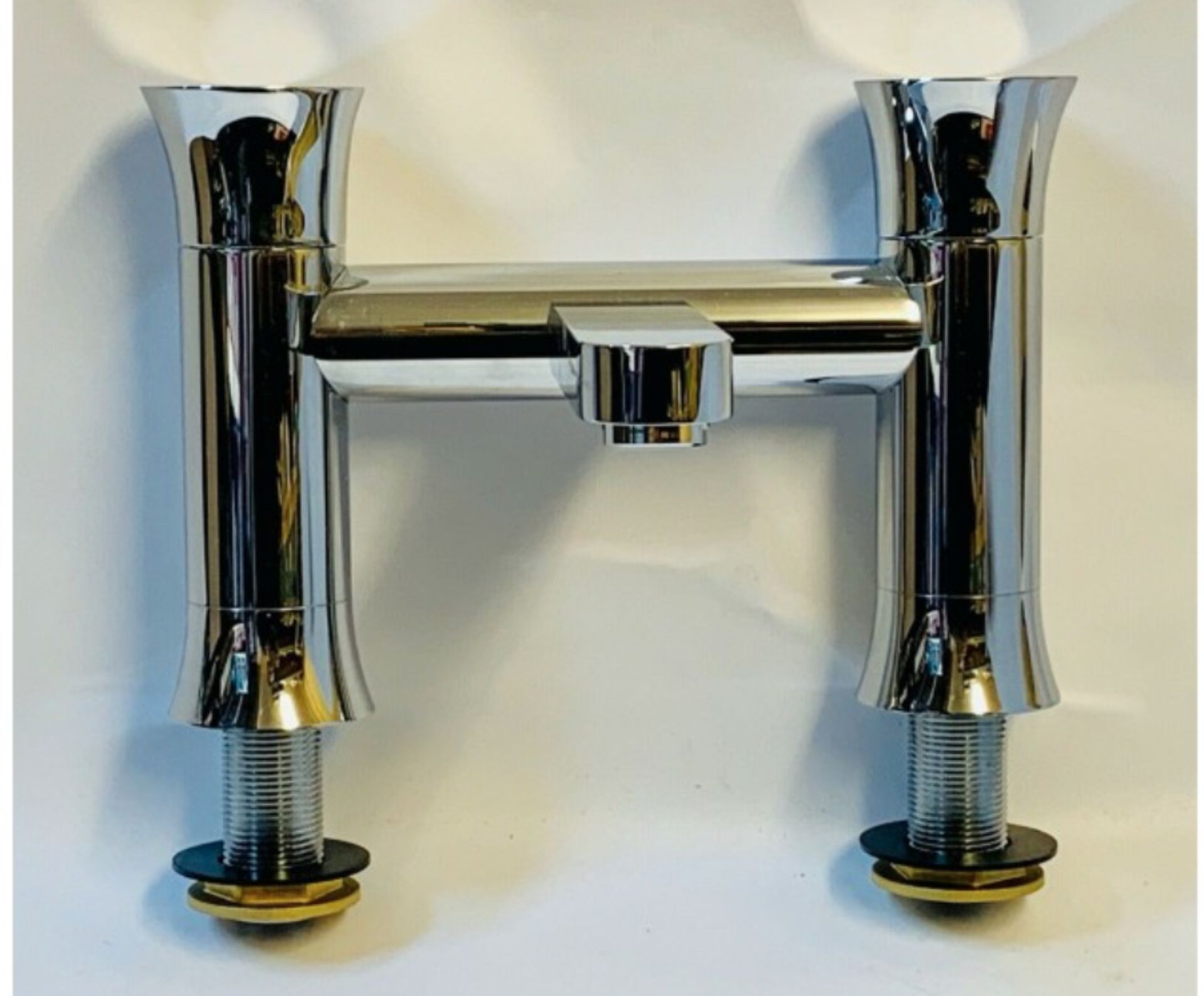 2 x Hudson Reed Quill Bath Filler Chrome QUI303 New Tatty Box - Image 6 of 7