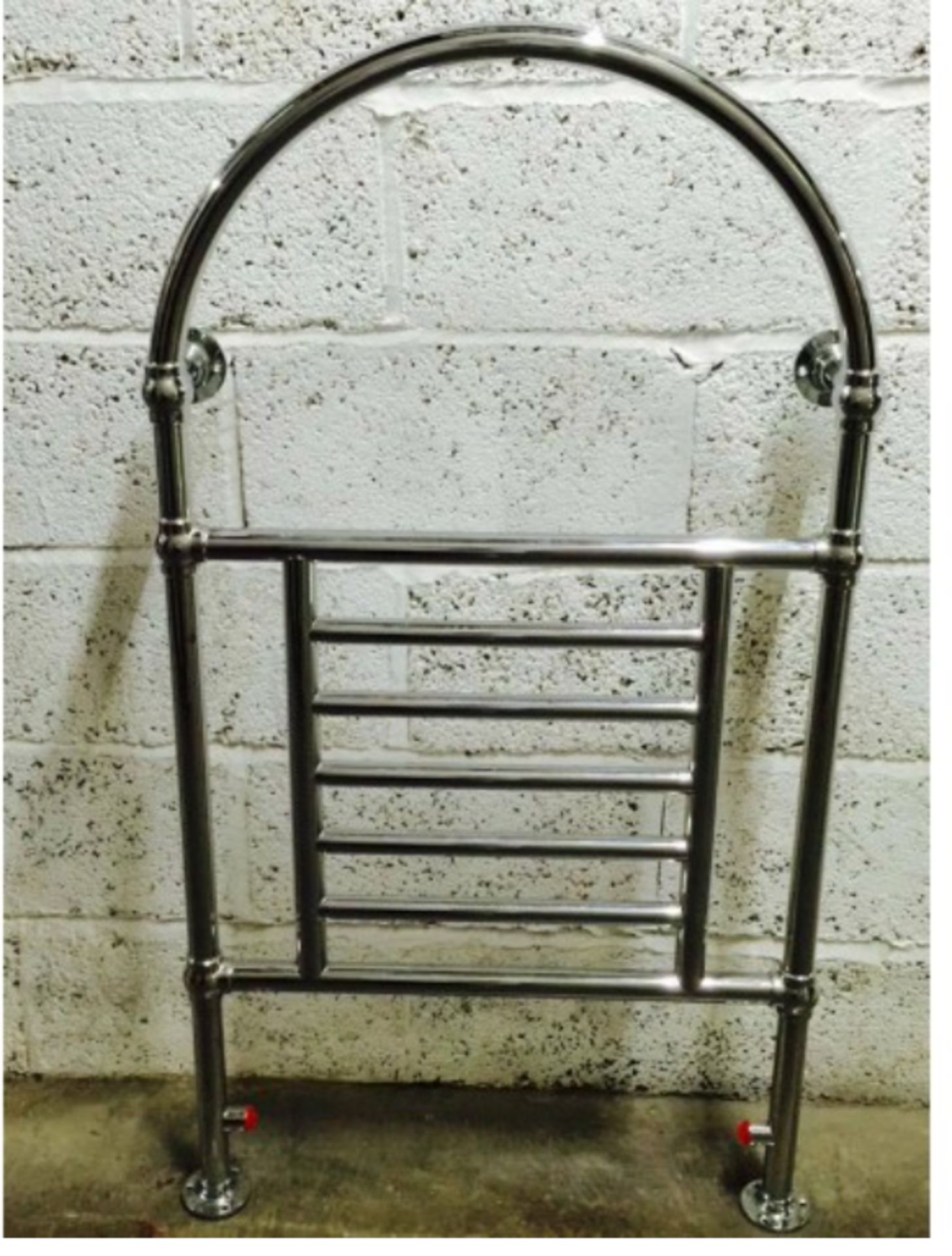 Old London Arch Floor Mounted Radiator LDR 006 1200 x 686 x 125 RRP £485 New Tatty Box - Image 2 of 3