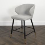 Manhattan Grey Kitchen Bar Stool (Set of 2) RRP - £590