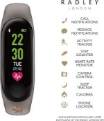 Radley Series 1 Activity Tracker RYS01-2018 Grey New In Box RRP £25