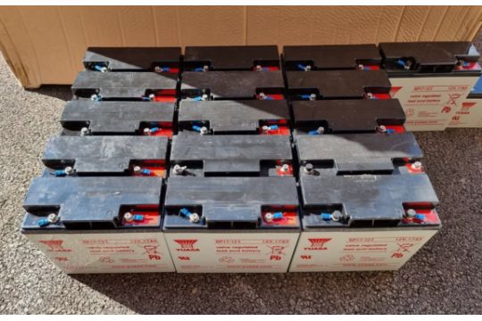 NP17-12 12v 7Ah Genuine Yuasa Lead Acid Rechargeable Battery - 17x Batteries - Image 2 of 2