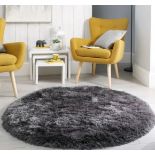 Dunelm Jewel Shaggy Round Rug RRP £89