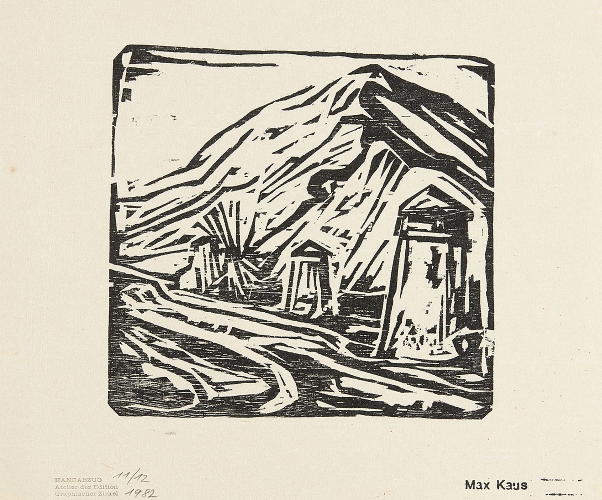 MAX KAUS* (Berlin 1891 - 1977 Berlin) - Bild 2 aus 2