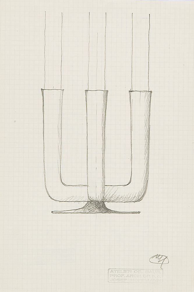 JOSEF HOFFMANN* (Pirnitz 1870 - 1956 Vienna)