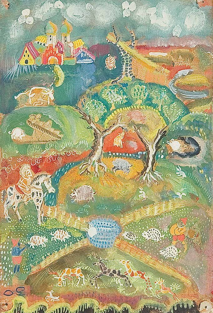 CIRCLE OF ANNA LESZNAI (Hrusov 1885 - 1966 New York)